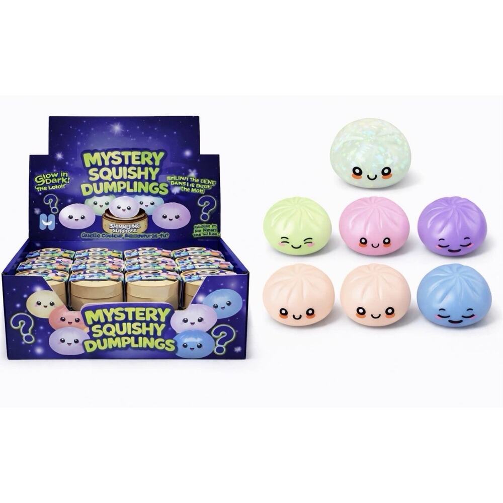 Viral Glow In The Dark Dumplings One Case Of 24 Squishy Squish Sealed